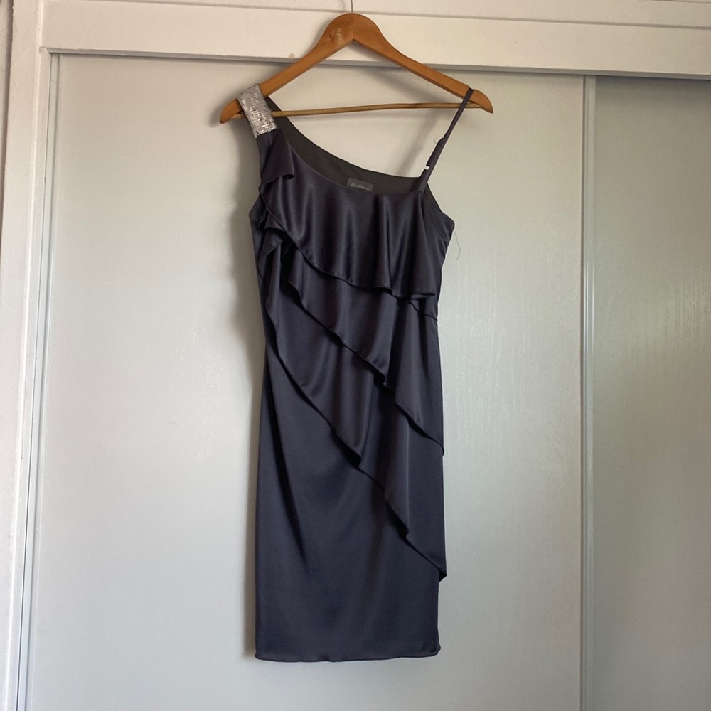 Sexy off the shoulder grey dress size M